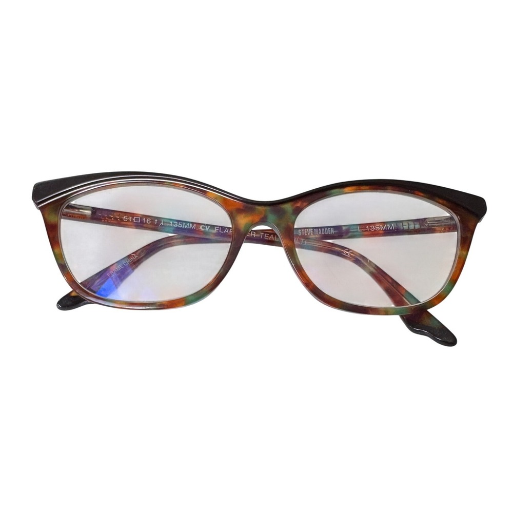 Steve Madden 51[]16 135mm Eyeglasses Frames only Tortoise Shell‎ Cat Eye frames